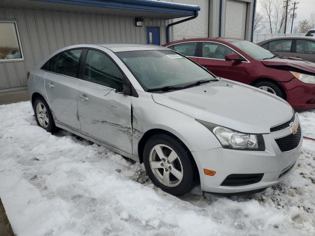 1G1PF5SC9C7387220 - 2012 CHEVROLET CRUZE LT SILVER photo 4