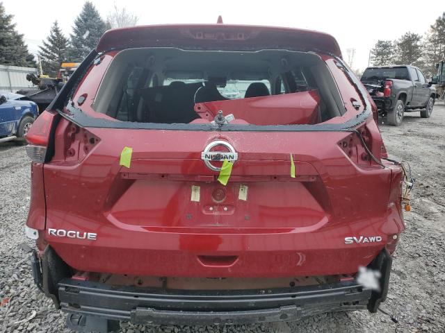 5N1AT2MV9JC782436 - 2018 NISSAN ROGUE S RED photo 6
