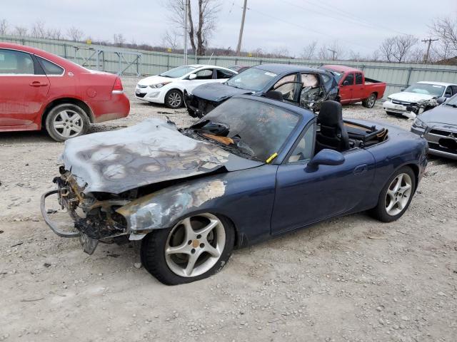 JM1NB353710207555 - 2001 MAZDA MX-5 MIATA BASE BLUE photo 1
