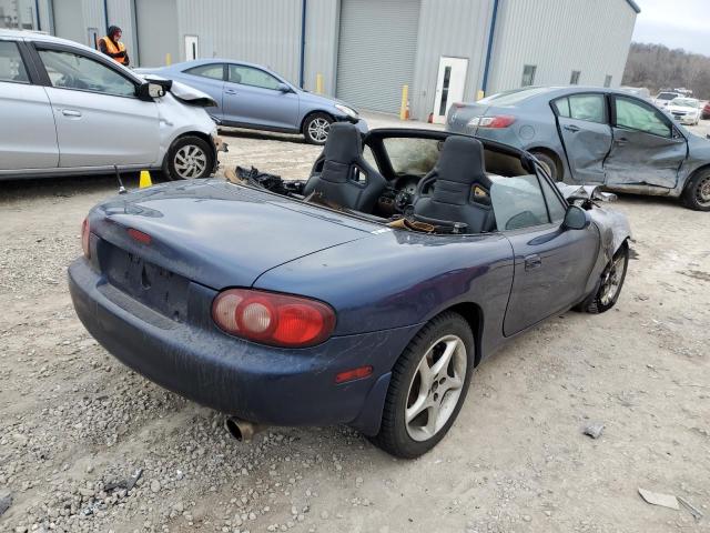 JM1NB353710207555 - 2001 MAZDA MX-5 MIATA BASE BLUE photo 3