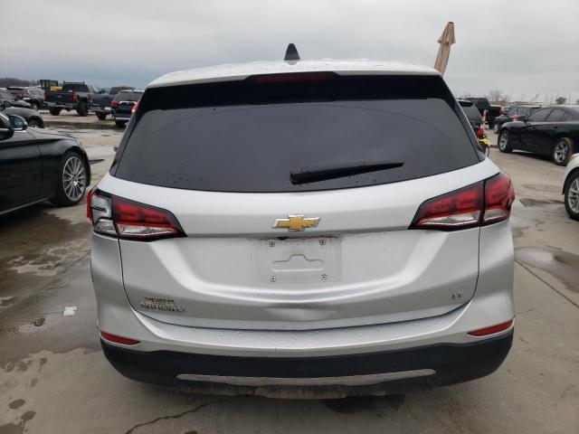 3GNAXKEV7NL165139 - 2022 CHEVROLET EQUINOX LT SILVER photo 6