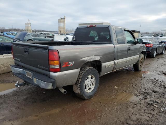 2GCEK19T3Y1106851 - 2000 CHEVROLET SILVERADO K1500 SILVER photo 3