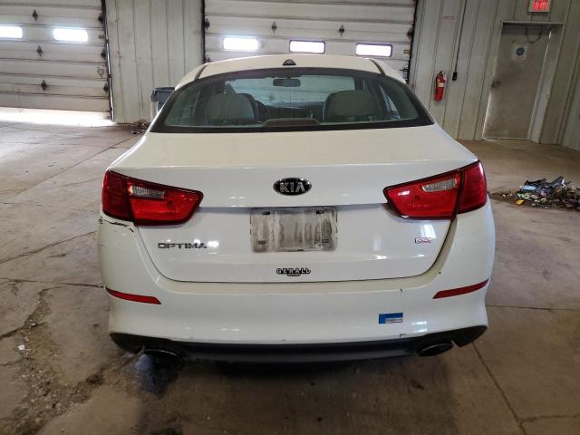 5XXGM4A73EG350525 - 2014 KIA OPTIMA LX WHITE photo 6