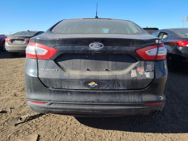 1FA6P0H7XG5113741 - 2016 FORD FUSION SE BLACK photo 6