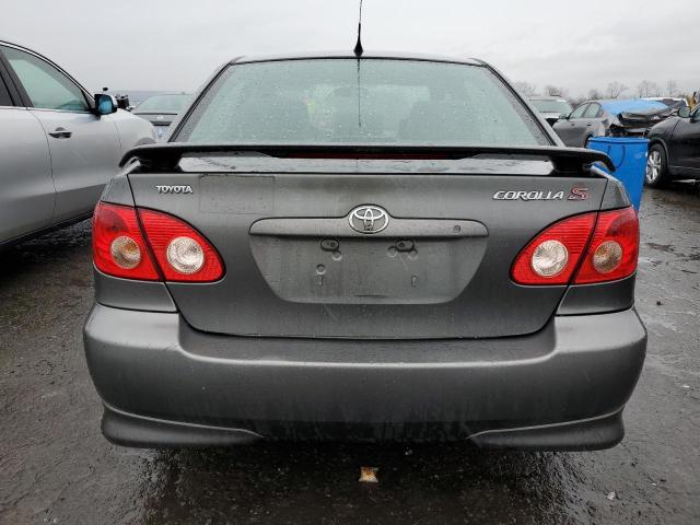 2T1BR32E25C554288 - 2005 TOYOTA COROLLA CE GRAY photo 6