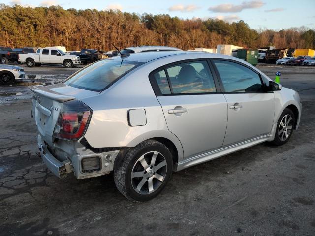 3N1AB6AP8CL627004 - 2012 NISSAN SENTRA 2.0 SILVER photo 3