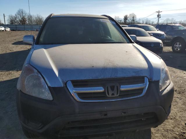 JHLRD78822C081229 - 2002 HONDA CR-V EX SILVER photo 5