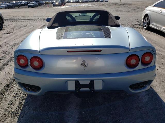 ZFFYT53A730130570 - 2003 FERRARI 360 SPIDER BLUE photo 6