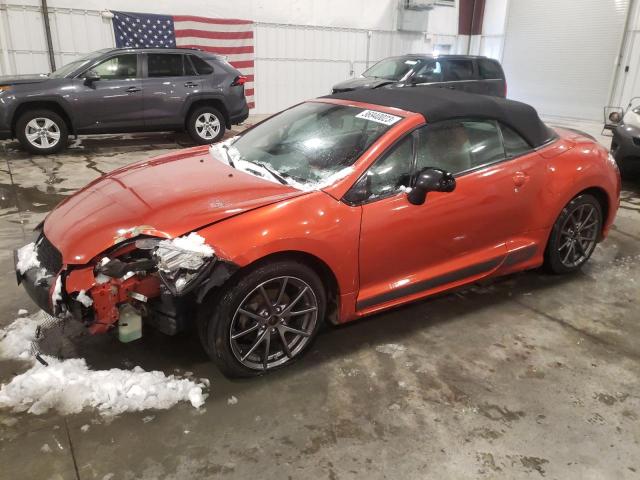 4A37L5EF3CE007884 - 2012 MITSUBISHI ECLIPSE SPYDER GS 橙色 照片 1