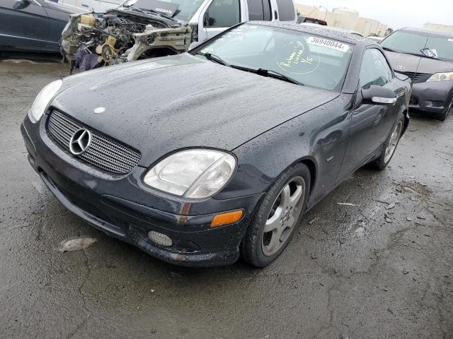 WDBKK49F43F283228 - 2003 MERCEDES-BENZ SLK 230 KOMPRESSOR BLACK photo 1