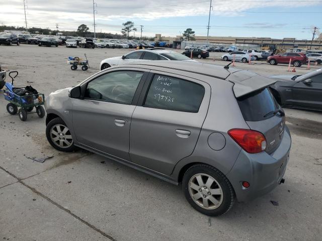 ML32A4HJ1FH060683 - 2015 MITSUBISHI MIRAGE ES GRAY photo 2