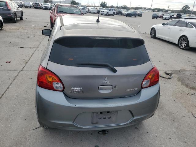 ML32A4HJ1FH060683 - 2015 MITSUBISHI MIRAGE ES GRAY photo 6