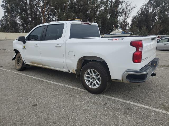 3GCPDKEKXNG581180 - 2022 CHEVROLET SILVERADO K1500 LT-L WHITE photo 2