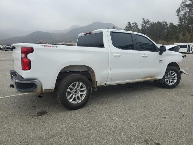 3GCPDKEKXNG581180 - 2022 CHEVROLET SILVERADO K1500 LT-L WHITE photo 3