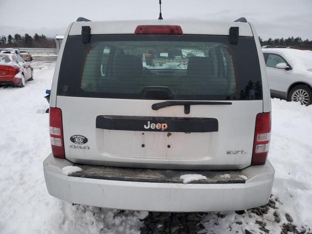 1J8GN28K58W105782 - 2008 JEEP LIBERTY SPORT SILVER photo 6