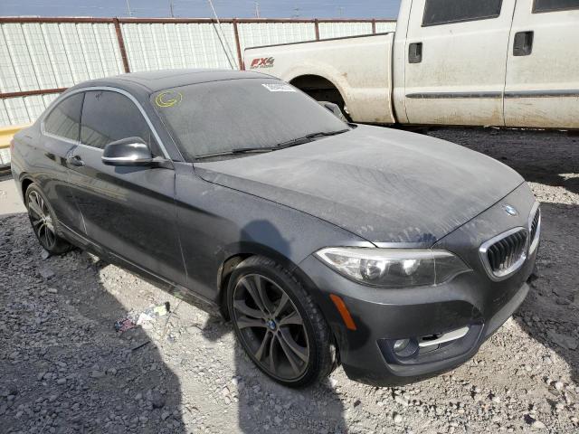 WBA1F5C55EV256374 - 2014 BMW 228 I GRAY photo 4