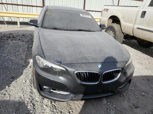 WBA1F5C55EV256374 - 2014 BMW 228 I GRAY photo 5