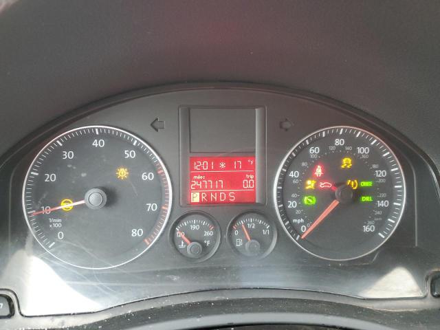 3VWEF71KX7M142809 - 2007 VOLKSWAGEN JETTA WOLFSBURG 灰色 照片 9