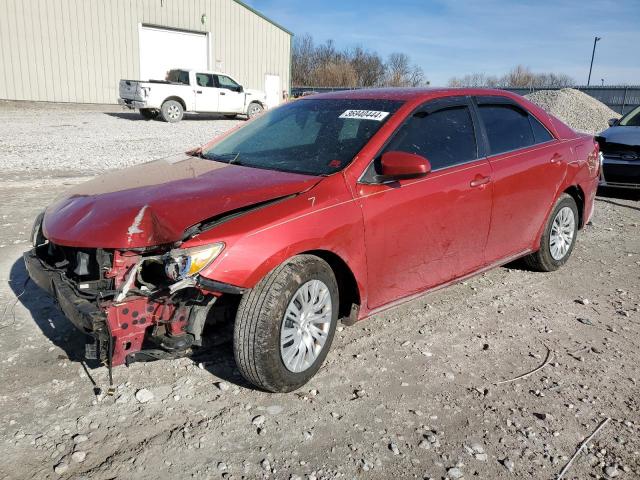 4T1BF1FK0CU579456 - 2012 TOYOTA CAMRY BASE RED photo 1