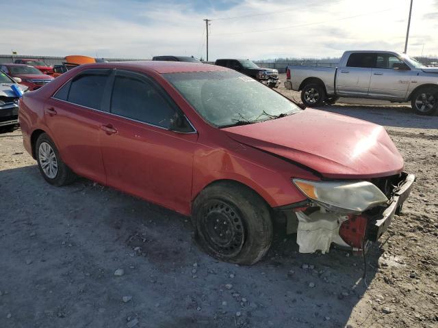 4T1BF1FK0CU579456 - 2012 TOYOTA CAMRY BASE RED photo 4