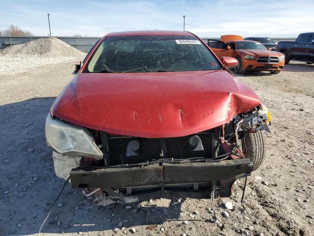 4T1BF1FK0CU579456 - 2012 TOYOTA CAMRY BASE RED photo 5