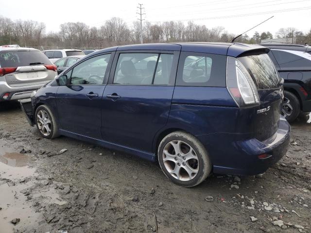 JM1CR2W39A0370669 - 2010 MAZDA 5 BLUE photo 2