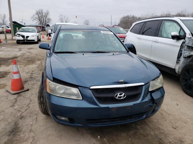 5NPEU46F56H145737 - 2006 HYUNDAI SONATA GLS BLUE photo 5