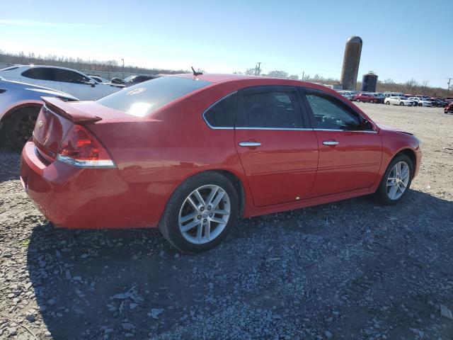 2G1WC5E38D1226811 - 2013 CHEVROLET IMPALA LTZ RED photo 3