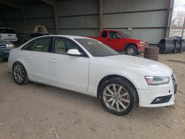 WAUFFAFL9DN033956 - 2013 AUDI A4 PREMIUM PLUS WHITE photo 4