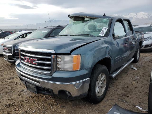 3GTP2VE73CG102484 - 2012 GMC SIERRA K1500 SLE BLUE photo 1