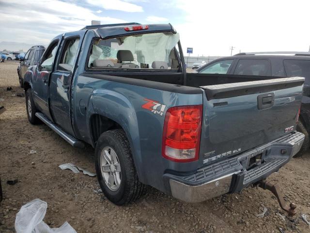 3GTP2VE73CG102484 - 2012 GMC SIERRA K1500 SLE BLUE photo 2