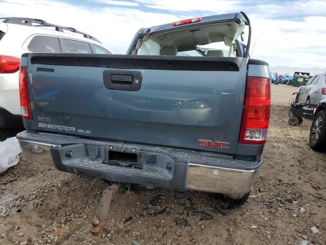 3GTP2VE73CG102484 - 2012 GMC SIERRA K1500 SLE BLUE photo 6