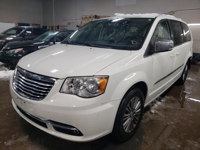 2C4RC1CG8DR536123 - 2013 CHRYSLER TOWN & COU TOURING L WHITE photo 1