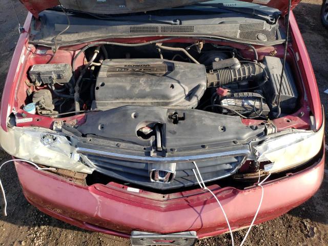 2HKRL18572H527382 - 2002 HONDA ODYSSEY LX RED photo 12