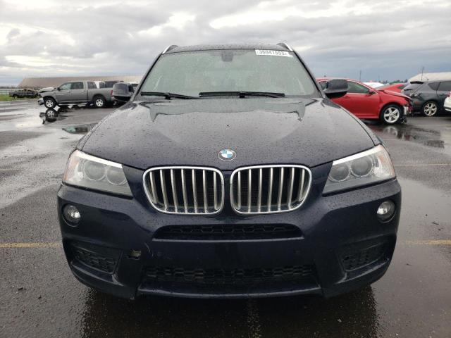 5UXWX7C50E0E78563 - 2014 BMW X3 XDRIVE35I BLUE photo 5