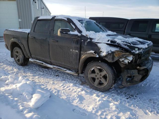 1D7RV1CT4AS255685 - 2010 DODGE RAM 1500 BLACK photo 4