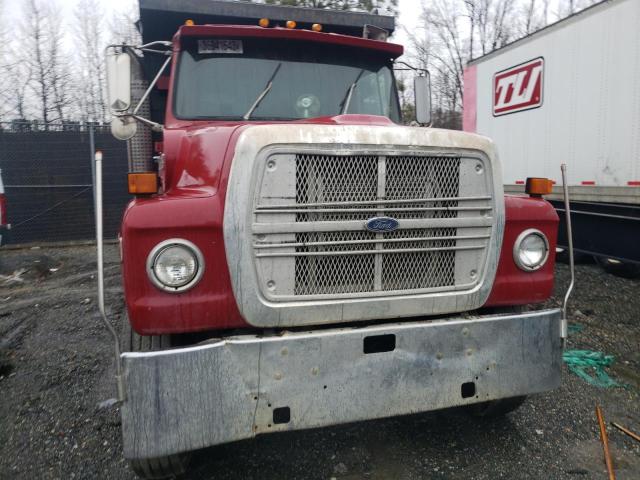 1FDYU90W9EVA37862 - 1984 FORD L-SERIES LT9000 RED photo 9