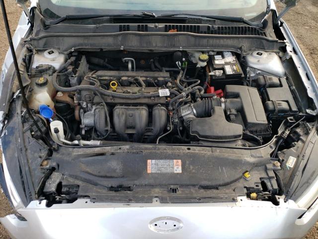 1FA6P0H76G5106124 - 2016 FORD FUSION SE SILVER photo 11