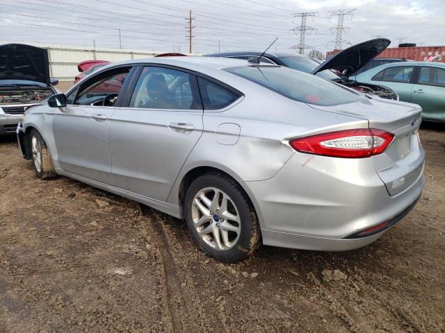 1FA6P0H76G5106124 - 2016 FORD FUSION SE SILVER photo 2