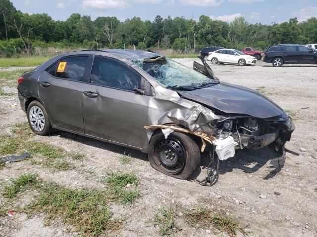 5YFBURHE9JP750179 - 2018 TOYOTA COROLLA L GRAY photo 4