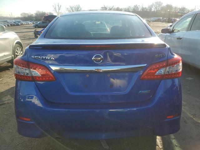 3N1AB7AP9DL691785 - 2013 NISSAN SENTRA S BLUE photo 6