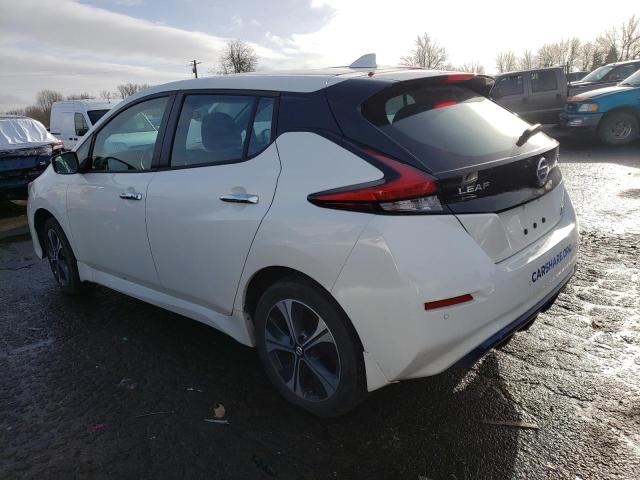 1N4BZ1CV2MC555845 - 2021 NISSAN LEAF SV PLUS WHITE photo 2