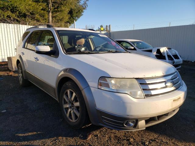 1FMDK05W48GA38256 - 2008 FORD TAURUS X SEL WHITE photo 4