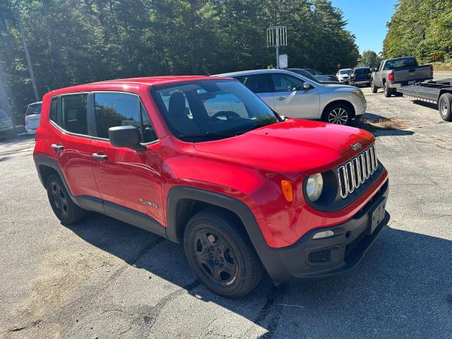 ZACCJBAT0FPB70001 - 2015 JEEP RENEGADE SPORT RED photo 1