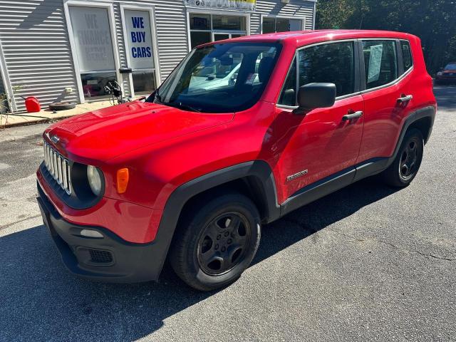 ZACCJBAT0FPB70001 - 2015 JEEP RENEGADE SPORT RED photo 2