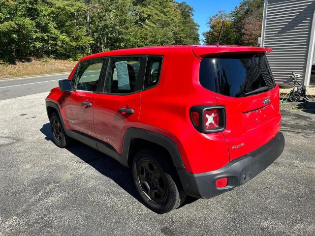 ZACCJBAT0FPB70001 - 2015 JEEP RENEGADE SPORT RED photo 3