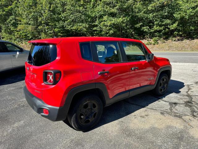 ZACCJBAT0FPB70001 - 2015 JEEP RENEGADE SPORT RED photo 4