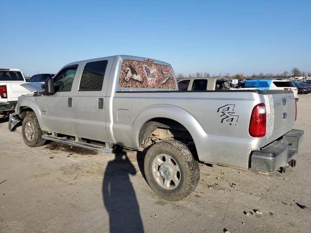 1FT8W3BT7GEC00879 - 2016 FORD F350 SUPER DUTY SILVER photo 2