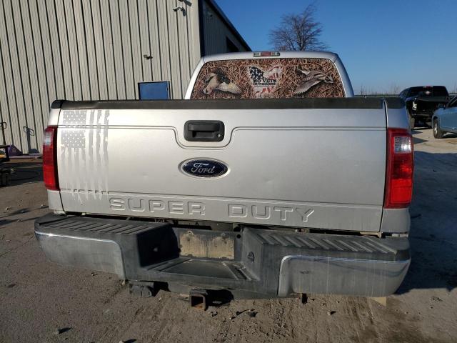 1FT8W3BT7GEC00879 - 2016 FORD F350 SUPER DUTY SILVER photo 6