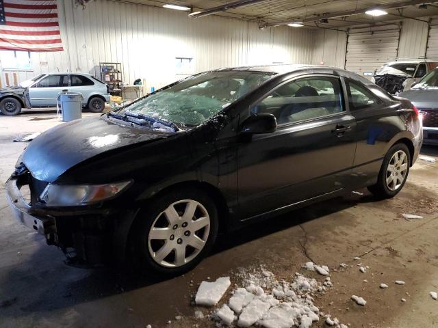 2HGFG126X9H524103 - 2009 HONDA CIVIC LX BLACK photo 1